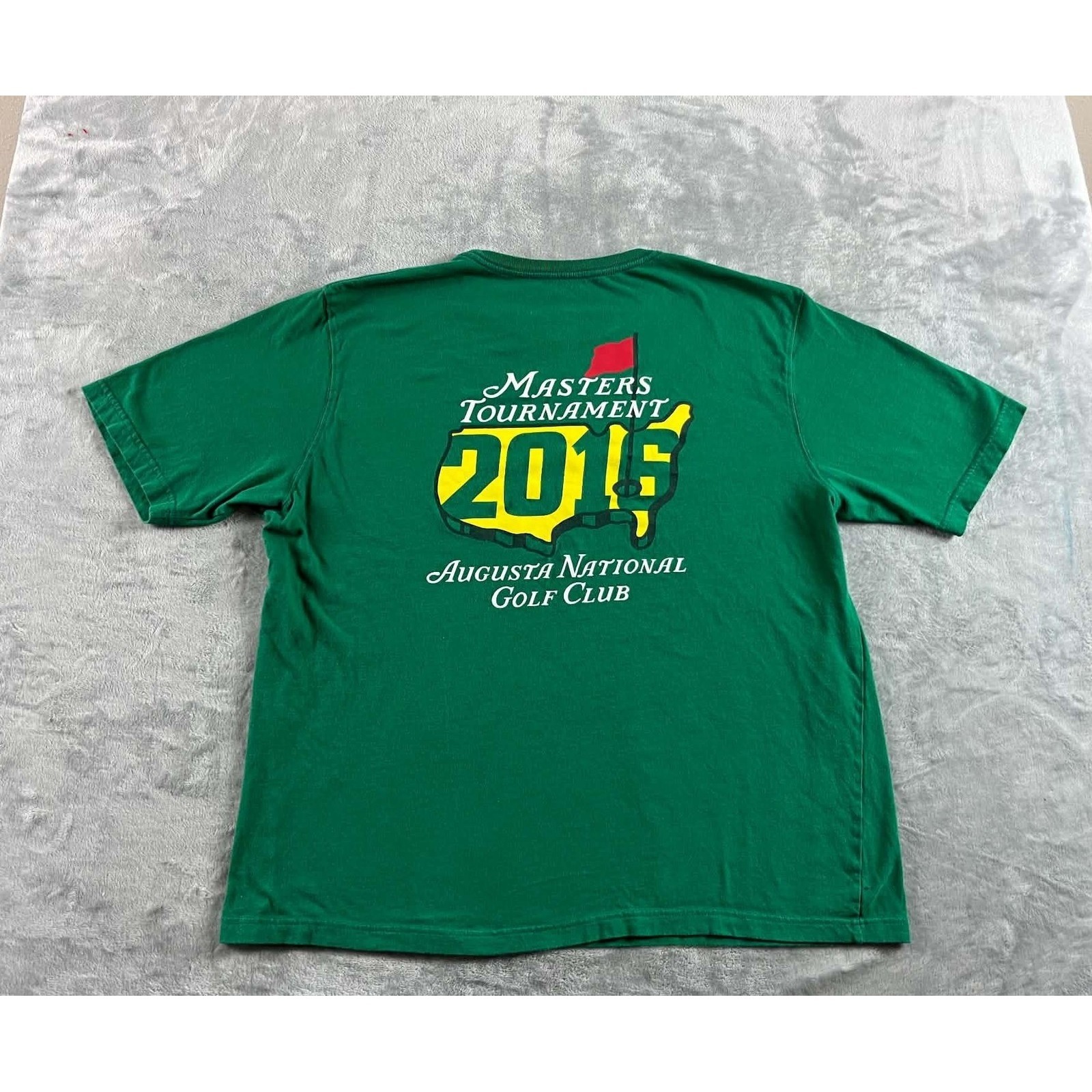 Masters Tournament Shirt Mens Xl Green 2016 Augusta National Golf Club Tee